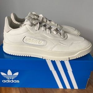 BRAND NEW adidas® Originals SC Premiere Men’s Leather Sneakers Creamy White 8.5